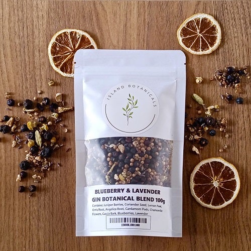 Blueberry and Lavender Gin Botanical Blend 100 Grams
